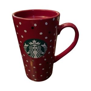 Starbucks Tall To Go Mug Holiday Dots - No Lid